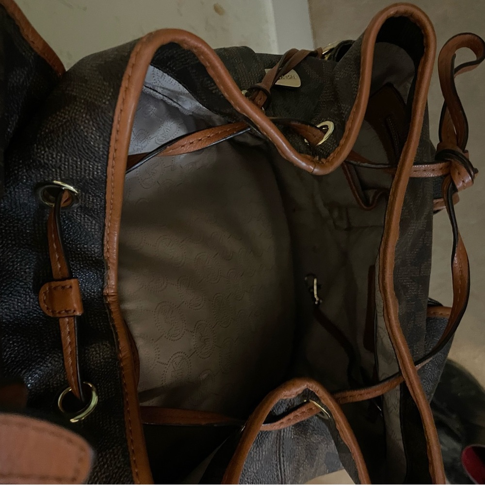 Large vintage Michael Kors backpack.
